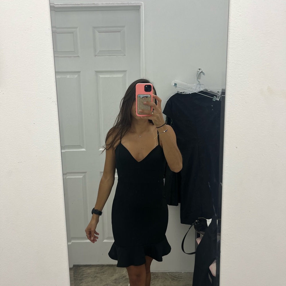 NWT forever 21 black fitted dress